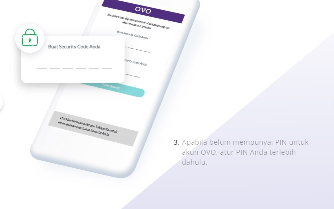 OVO langkah ketiga