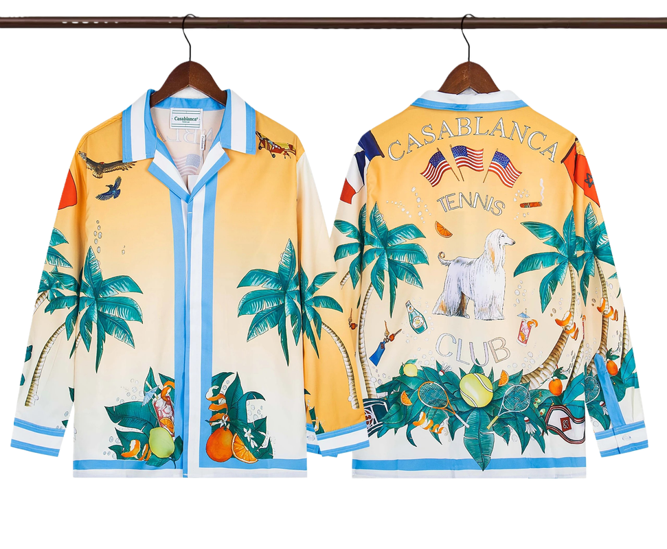 Casablanca Shirt 11+ colorways [Premium Quality]