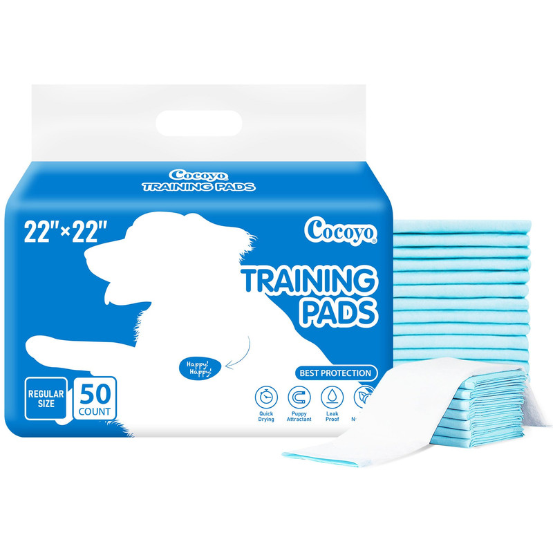 COCOYO Dog Training Pads 22x22 50 Count