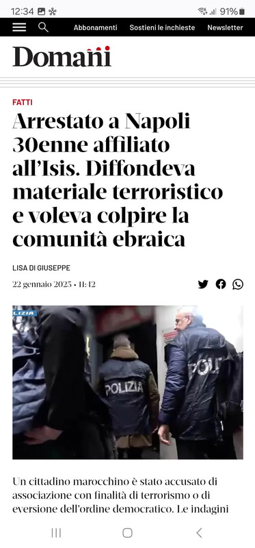 Napoli, Isis, e lo schifo del giornalismo Napoletano.