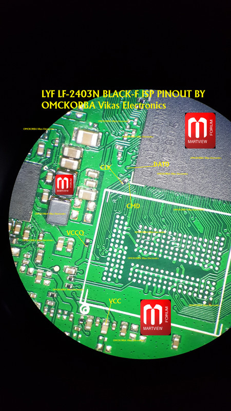 LYF LF-2403N BLACK-F ISP PINOUT BY     OMCKORBA Vikas Electronics