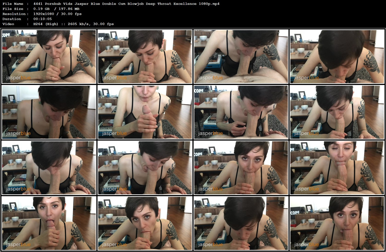 4441 Pornhub Vids Jasper Blue Double Cum Blowjob Deep Throat Excellence 1080p mp4