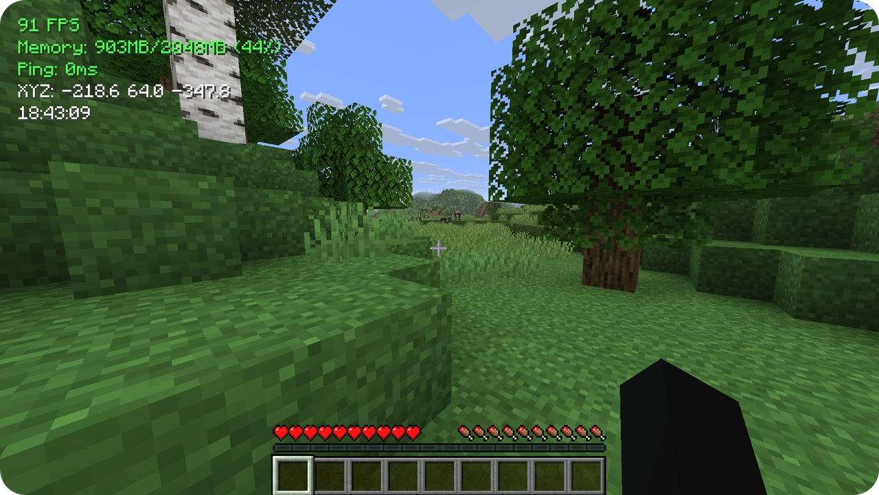 Default settings