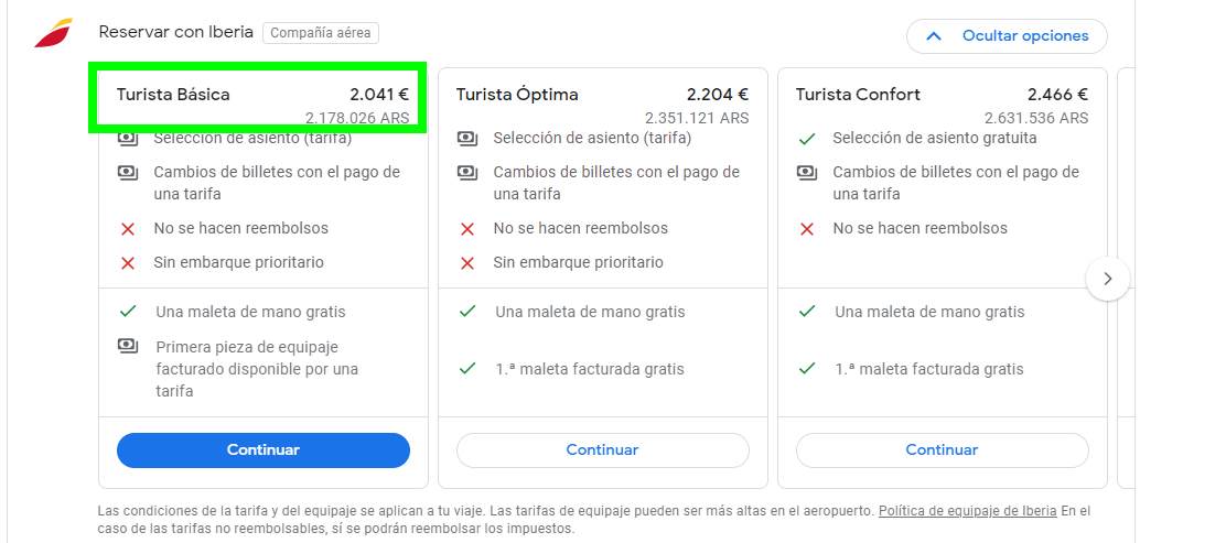 Vuelos España - Argentina - Foro Argentina y Chile