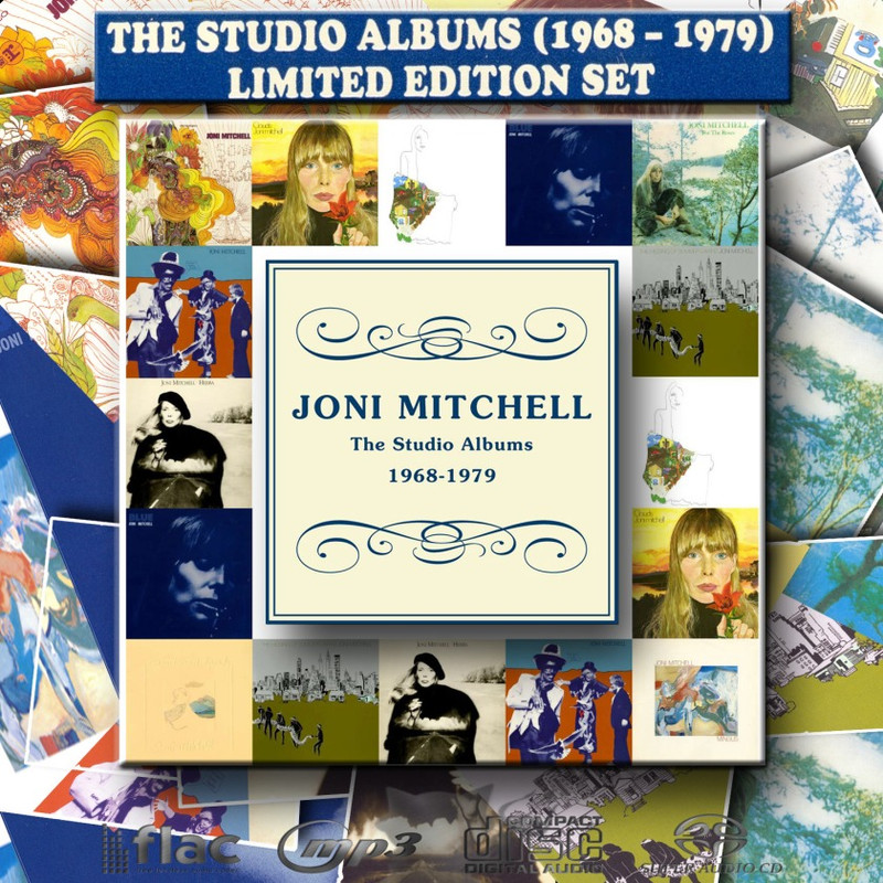 Joni Mitchell - The Studio Albums [1968 - 1979] 2012 [10 Albums 10 CDs] EAC FLAC
