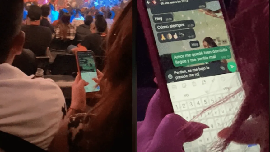 Captan a joven mintiéndole a su novio y se hace viral en TikTok