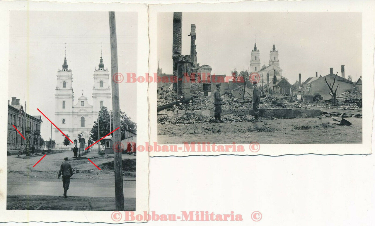 Lettland Dünaburg Daugavpils Pz.Regt.11 6.Panzer-Division Kirche combat jew