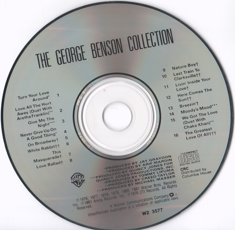 The George Benson Collection CD [1981]