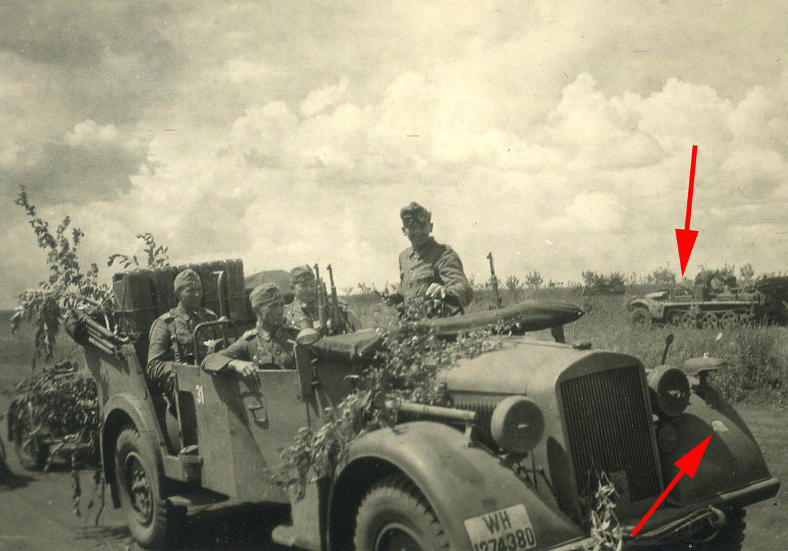 ELITE DIV. GROSSDEUTSCHLAND - KÜBELWAGEN MIT KEN