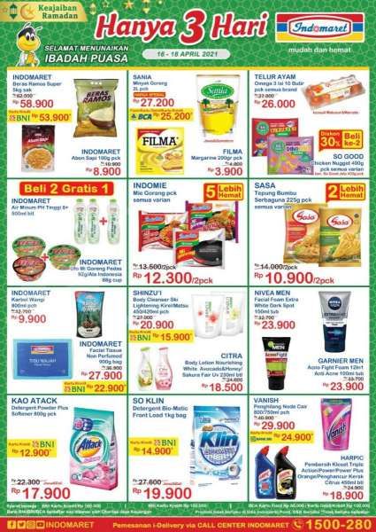 Katalog Promo Indomaret 16-18 April 2021 
