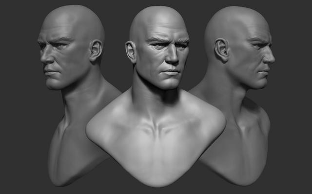 Sculpting a Realistic Male Face in ZBrush Sculpting a Realistic Male Face in ZBrush