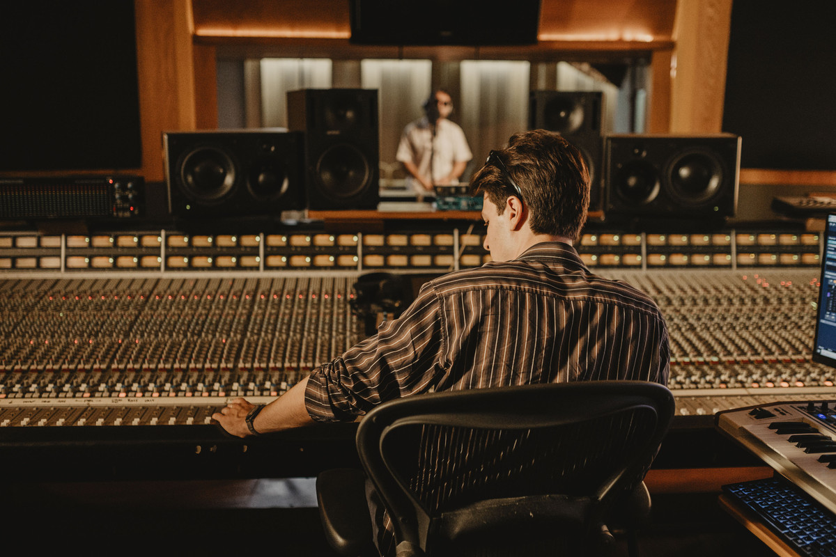 James Herrera working