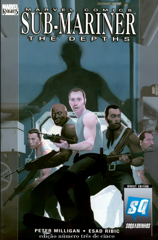 Capa da Namor: Profundezas #03 (2010)