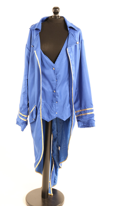 Blue And Gold Royal Tailcoat - Adult XL