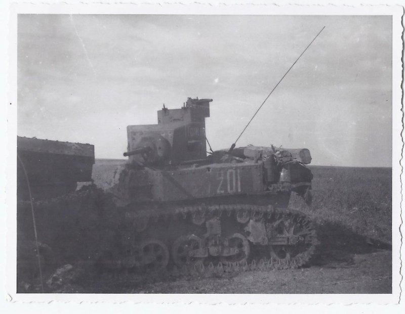 Panzer Sturmgeschütz Abteilung u zerstörte Russi