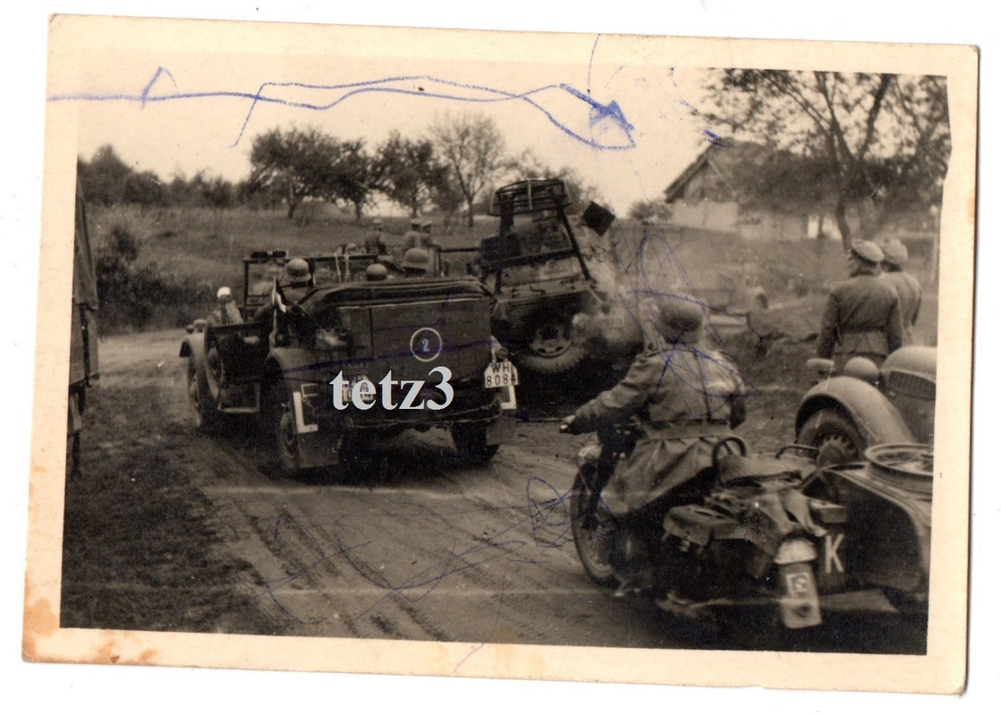 Russland I.R.60 Panzer Tank Funk SDkfz PKW Kübel