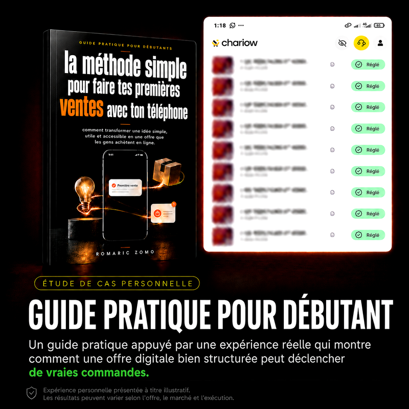 Exp&eacute;rience r&eacute;elle de commandes d&rsquo;une offre digitale