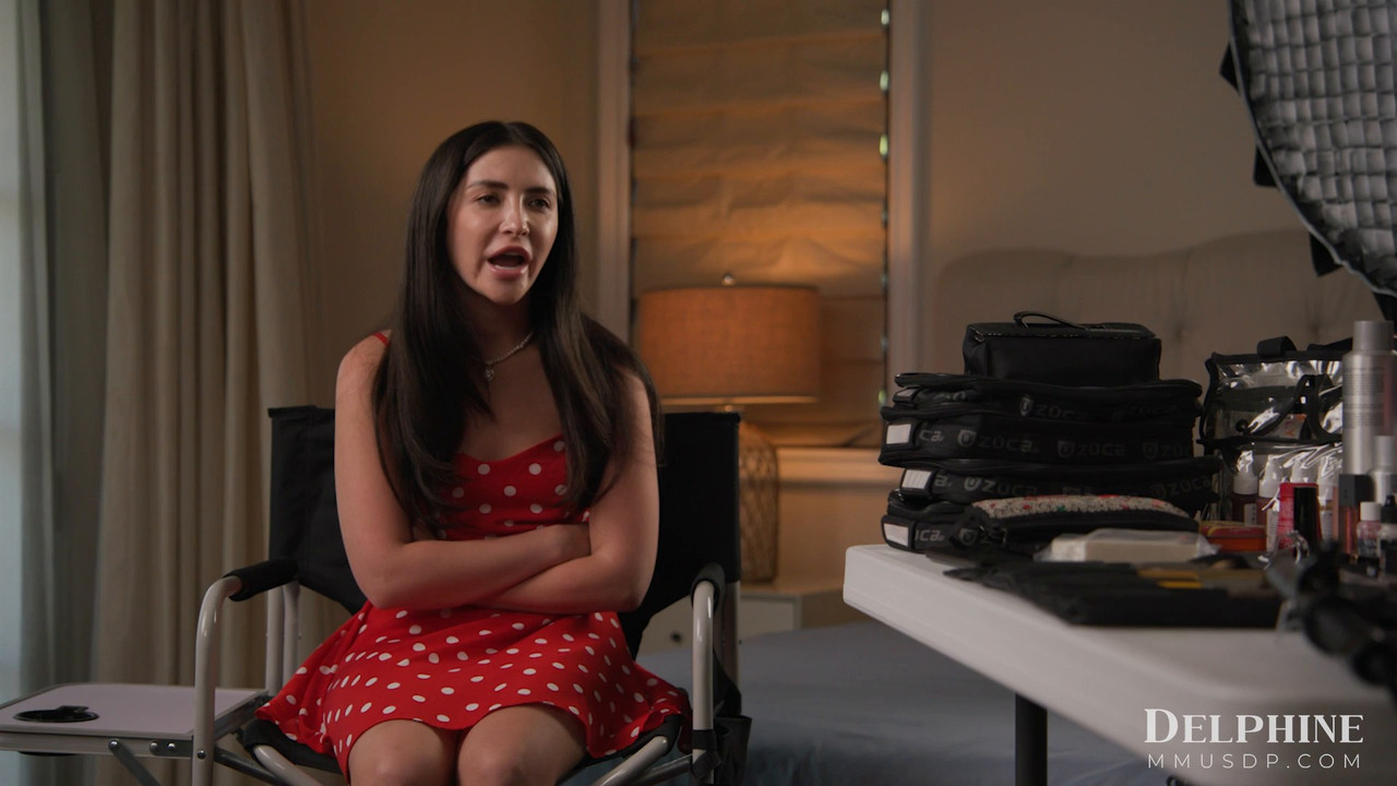 Charlie Forde - Behind The Scenes - The Makeup Artist Gossips (Ep 5) - DELPHINEFILMS.mp4.0004