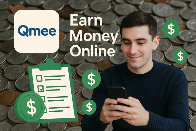 Qmee — Paid Surveys & Search Qmee app logo