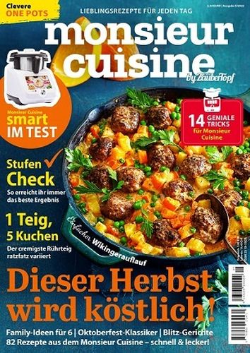 Cover: Monsieur Cuisine by Mein Zaubertopf Magazin No 05 2022 Cover: Monsieur Cuisine by Mein Zaubertopf Magazin No 05 2022