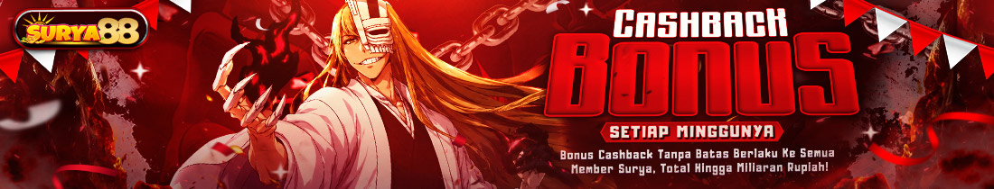BONUS CASHBACK MINGGUAN SLOT