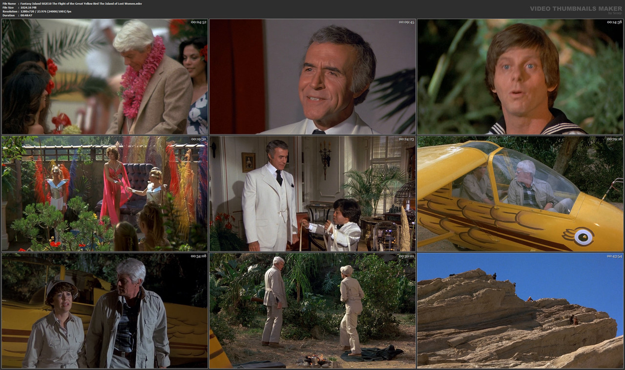 Fantasy Island S02E10 The Flight of the Great Yellow Bird The Island of Lost Women.mkv