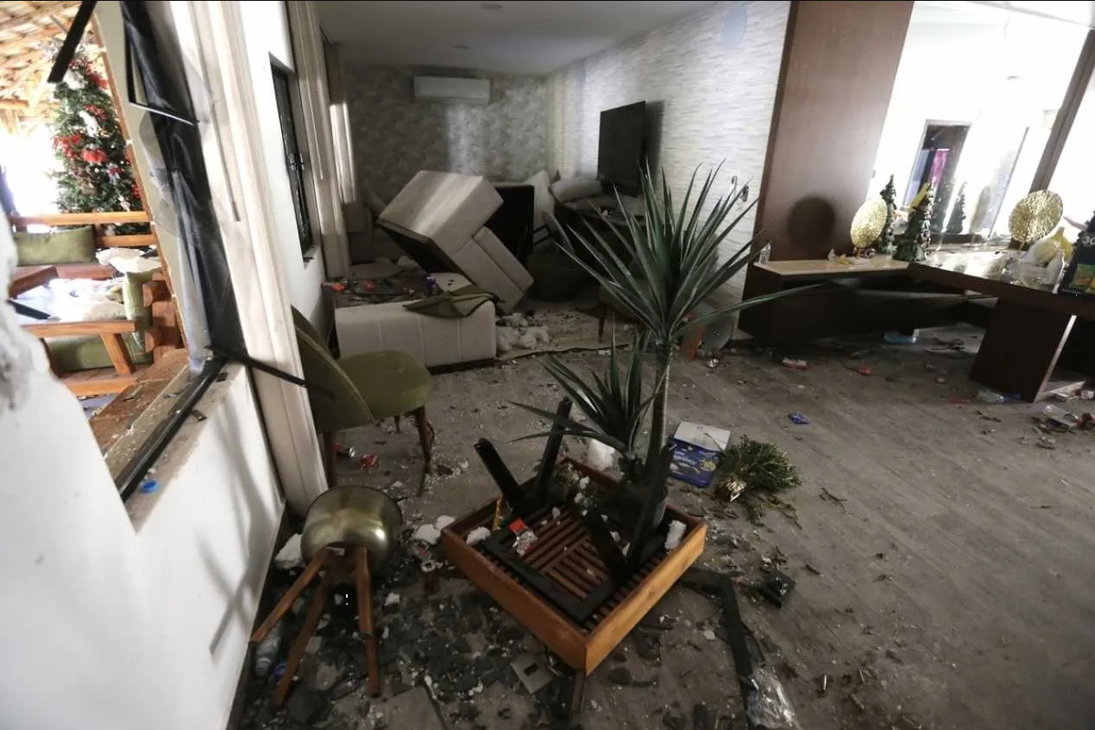 ¿Cómo quedó por dentro de la casa de Ovidio Guzmán?