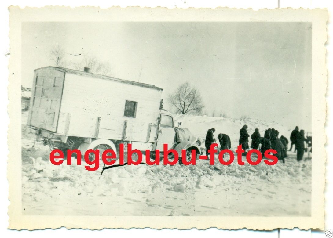 LKW mit SUPER TARNUNG - Weiße WINTER-TARNUNG -