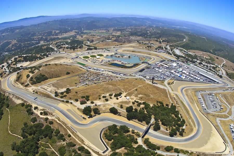 Mazda Raceway Laguna Seca aerial