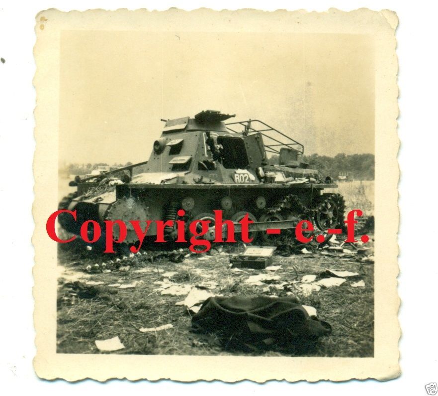 FOTO - PANZER - Dtsch. PANZER I - Selt.Ausführun