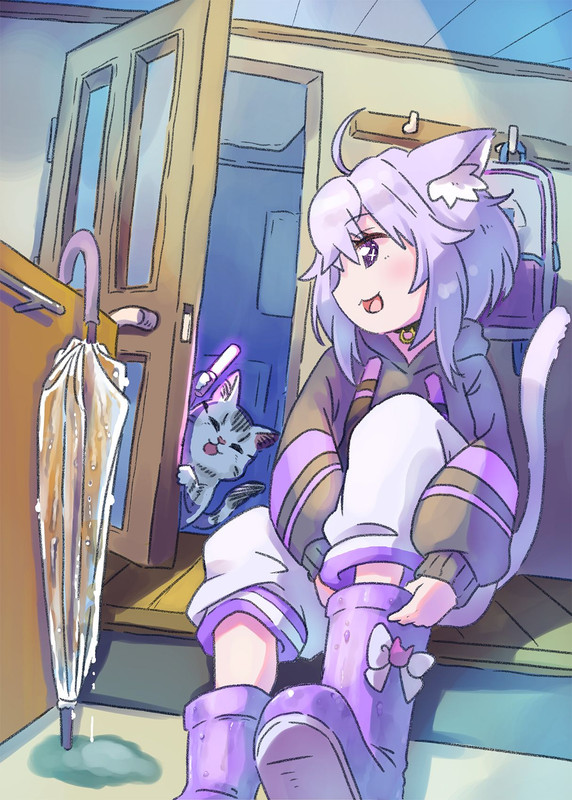 nekomata-okayu-and-temari-hololive-drawn-by-yunra665-e6d10670f485cc21d7322fb1cdb9c9e3-1
