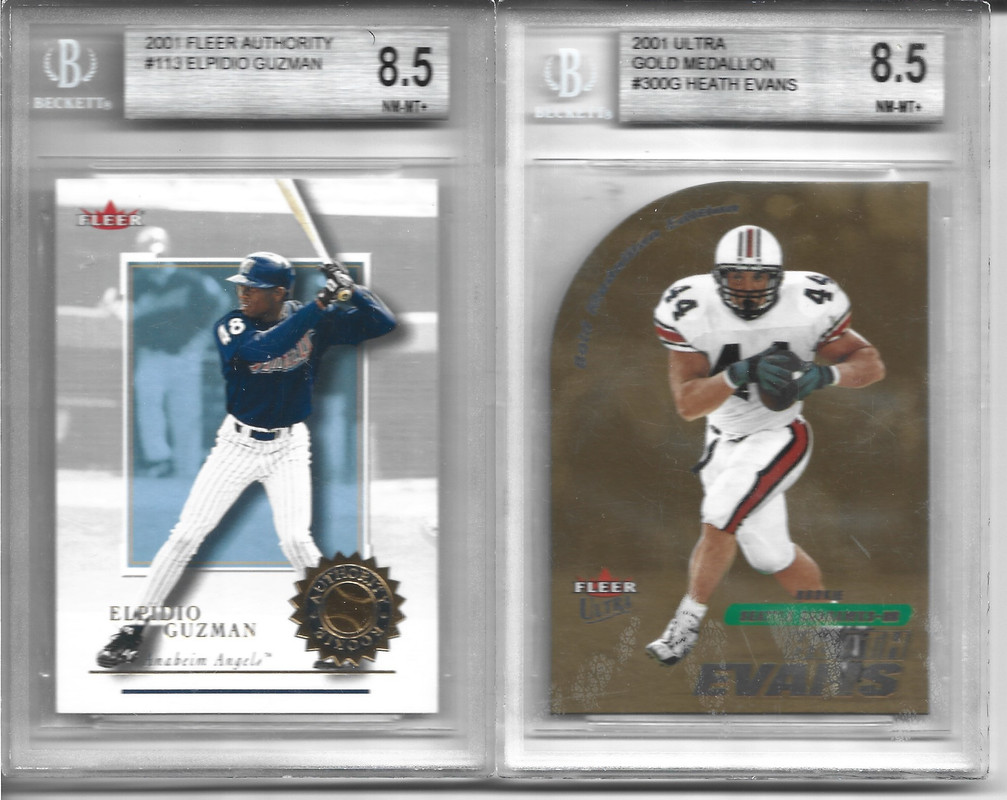 2 Graded 8 5 Cards