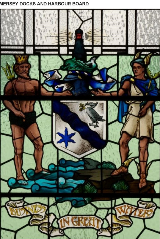 Mersey Docks and Harbour Board - Coat of arms (crest) of Mersey 