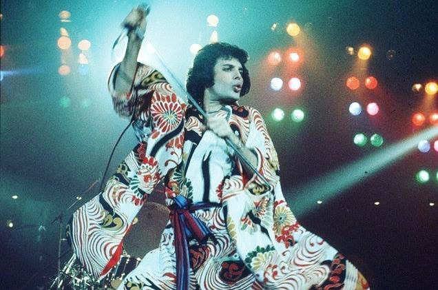 Freddie Mercury, vokalis band Queen