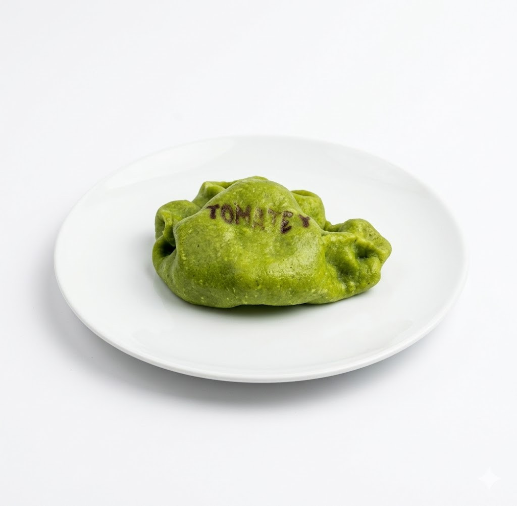 empanada artesana de tomate y albahaca