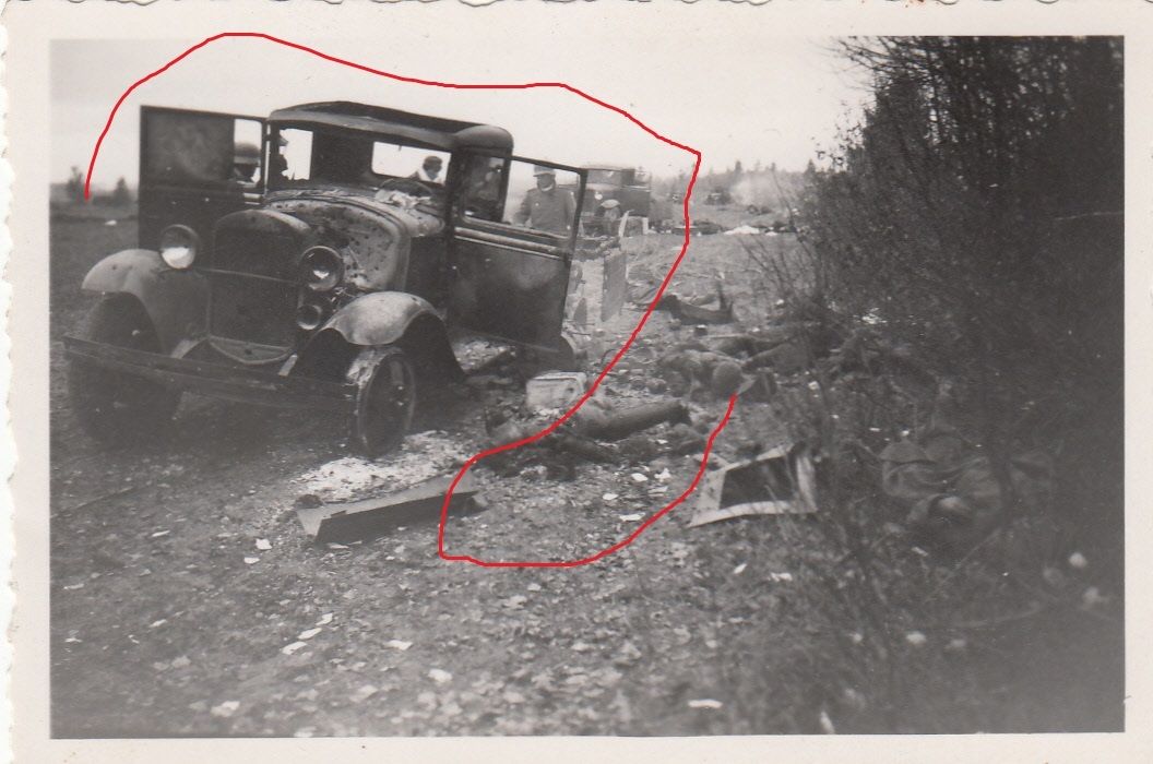 Foto Soldat schwere Kämpfe Russland Spähtrupp An