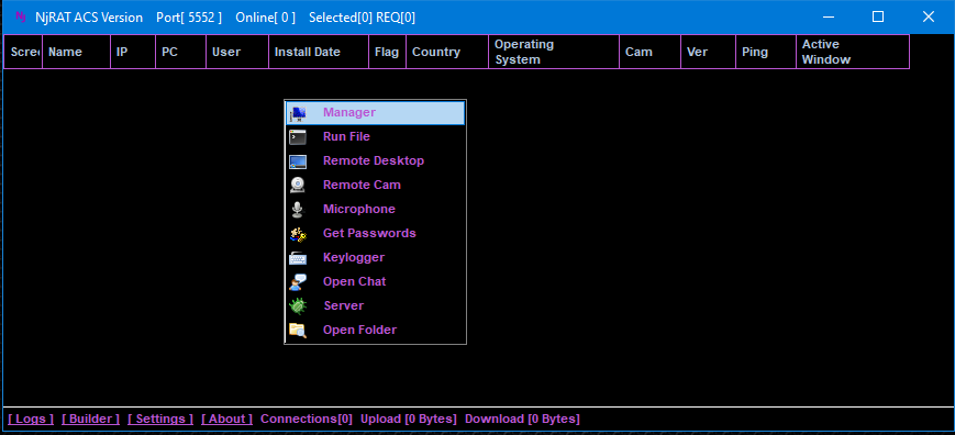 NjRAT ACS Version RAT 2025