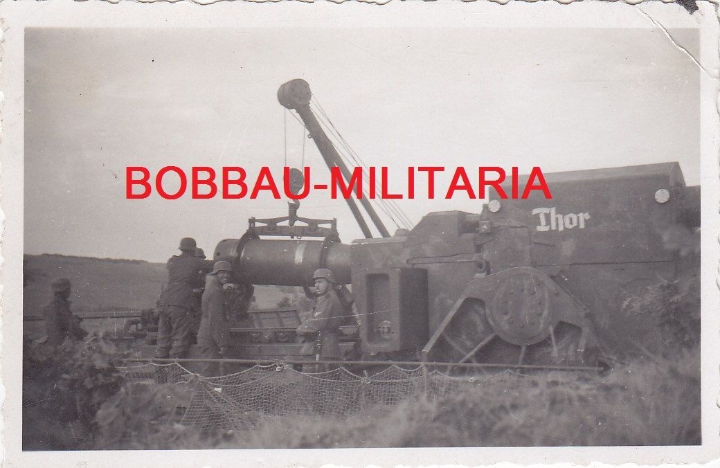 Mörser KARL Gerät 040-041 Name THOR Beschießung 