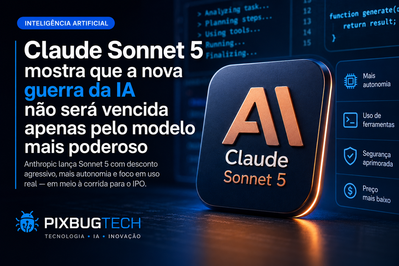 Claude Sonnet 5 mostra que a nova guerra da IA não será vencida apenas pelo modelo mais poderoso