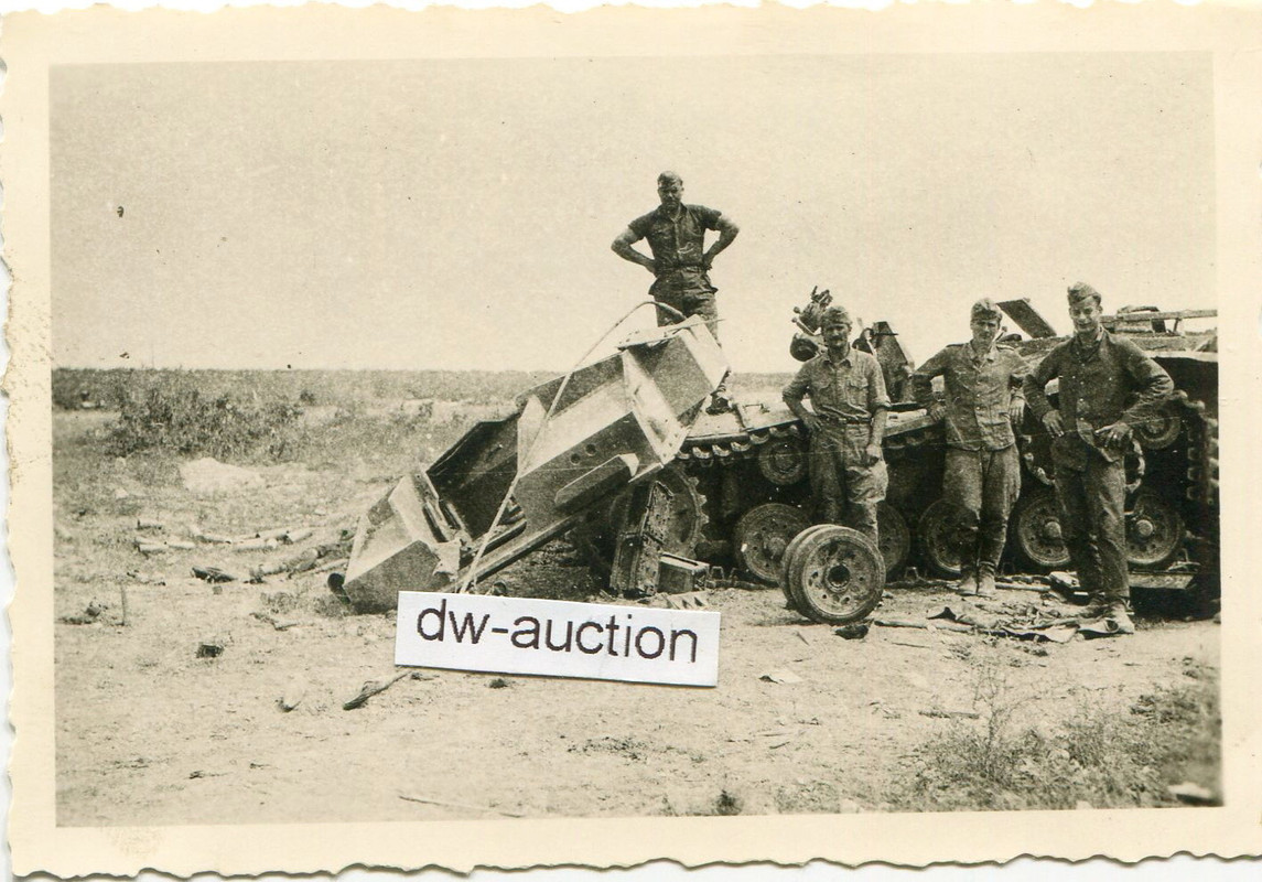 Sturmgeschütz Abt. 197 , Stug Turm abgeschossen 