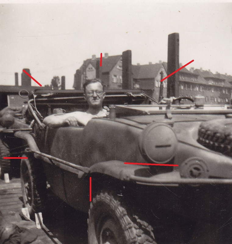 VW Schwimmwagen Typ 166 der Sturmgeschütz Abteil