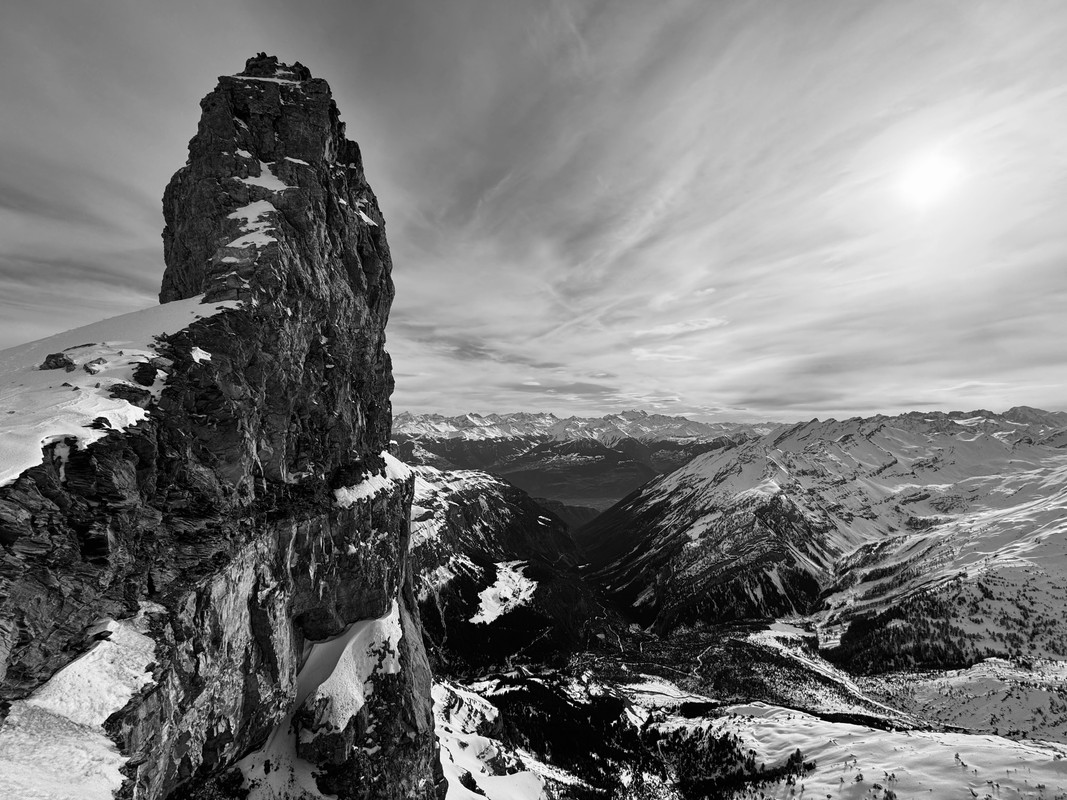 Tour in Glacier 3000, Gstaad, Switzerland