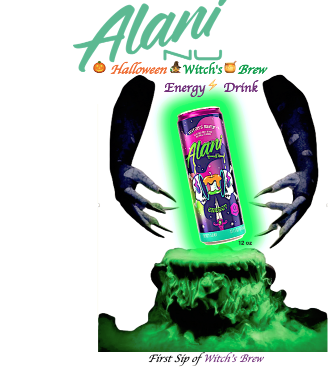 Alani Nu Limited EditionHalloween Energy Drink Witch'sBrew,12  FluidOunce | eBay