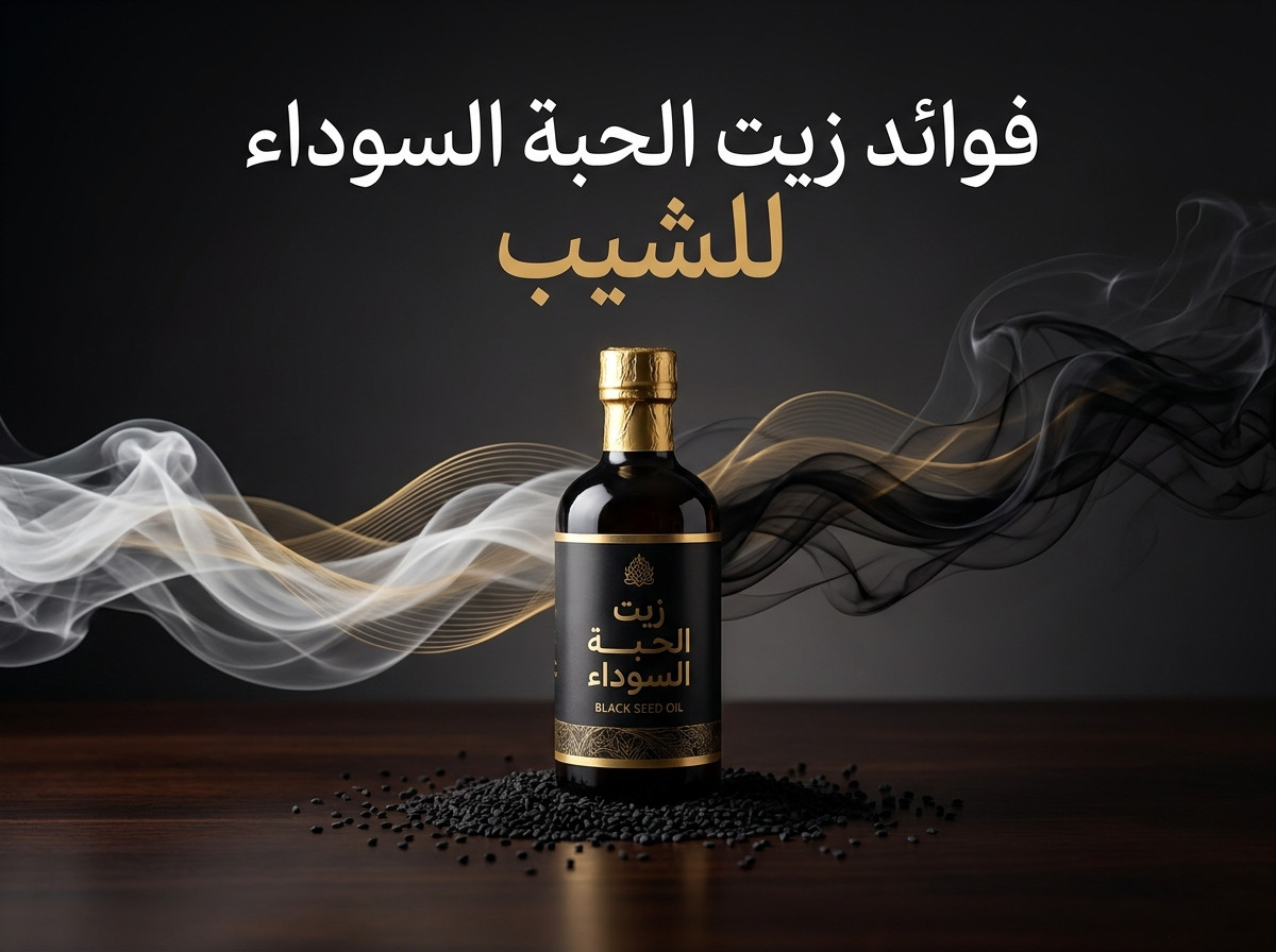 فوائد زيت حبة البركة للشعر الابيض وهل يمنع الشيب