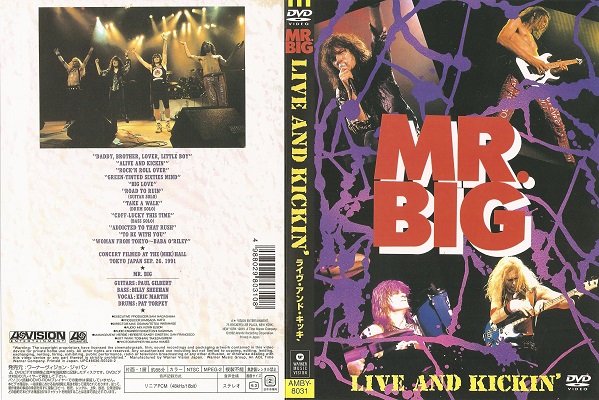 Mr. Big - Live and Kickin' (2001)