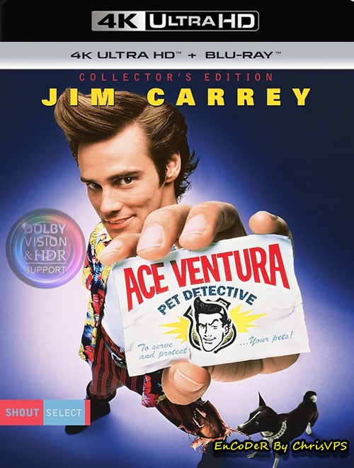 Ace Ventura: Psi detektyw / Ace Ventura: Pet Detective (1994) MULTI.HDR.DoVi.Hybrid.2160p.BDRemux.DTS.HD.MA.AC3-ChrisVPS / LEKTOR i NAPISY