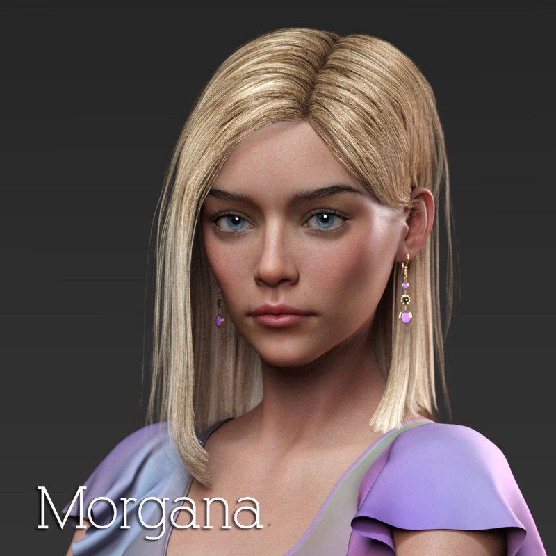 Morgana for Genesis 8 Female Morgana for Genesis 8 Female