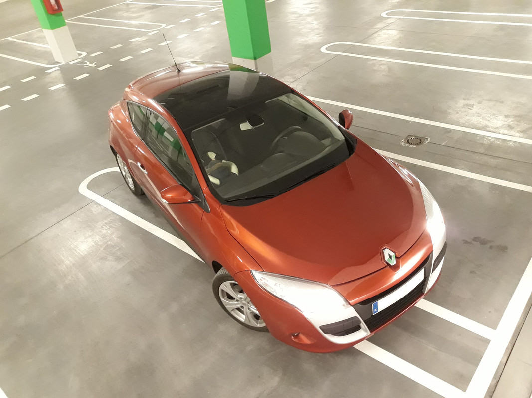 Megane desde arriba