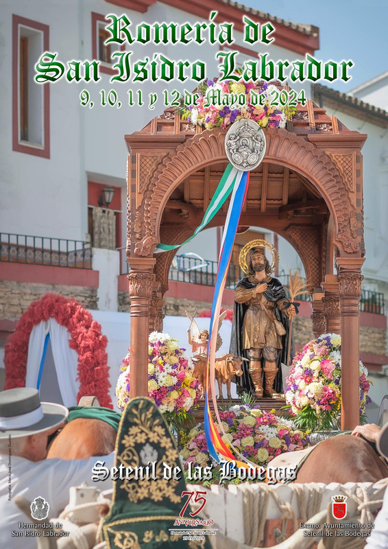 Romería de San Isidro en Setenil - del 9 al 12 de mayo de 2024