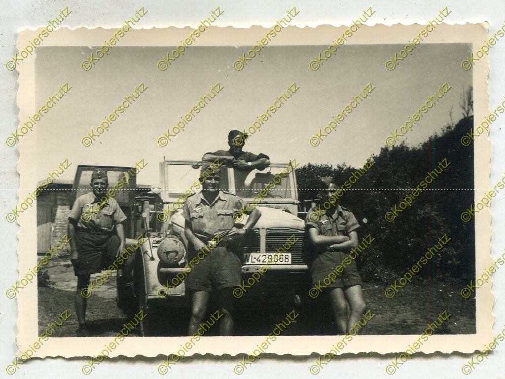 Foto Feld-F.A.S. (Süd) 20, schwerer PKW, Nettunia Porto, Italien